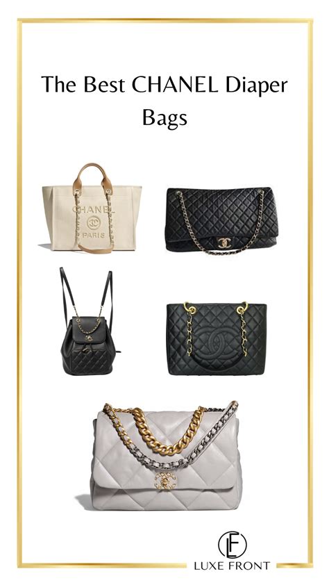 chanel mommy bag|chanel diaper bag.